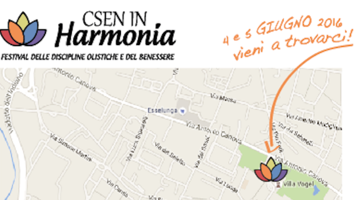 il 4 ed il 5 parteciperemo a CSEN IN HARMONIA